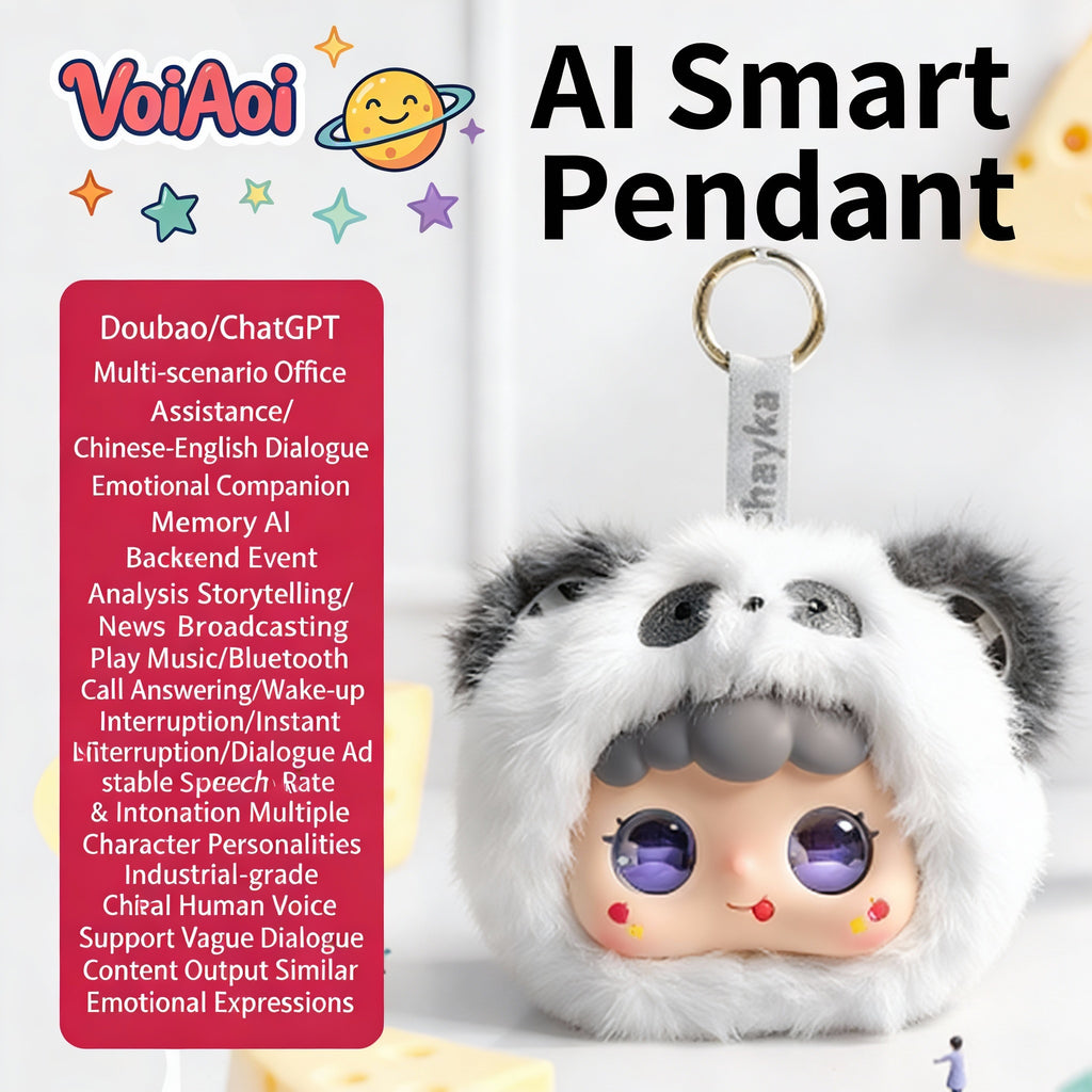 AI Interactive Plush Toy WowLulu - White