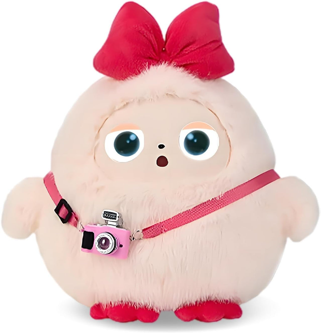 AI  Interactive Plush Toy LEDODO - Pink Bibbon