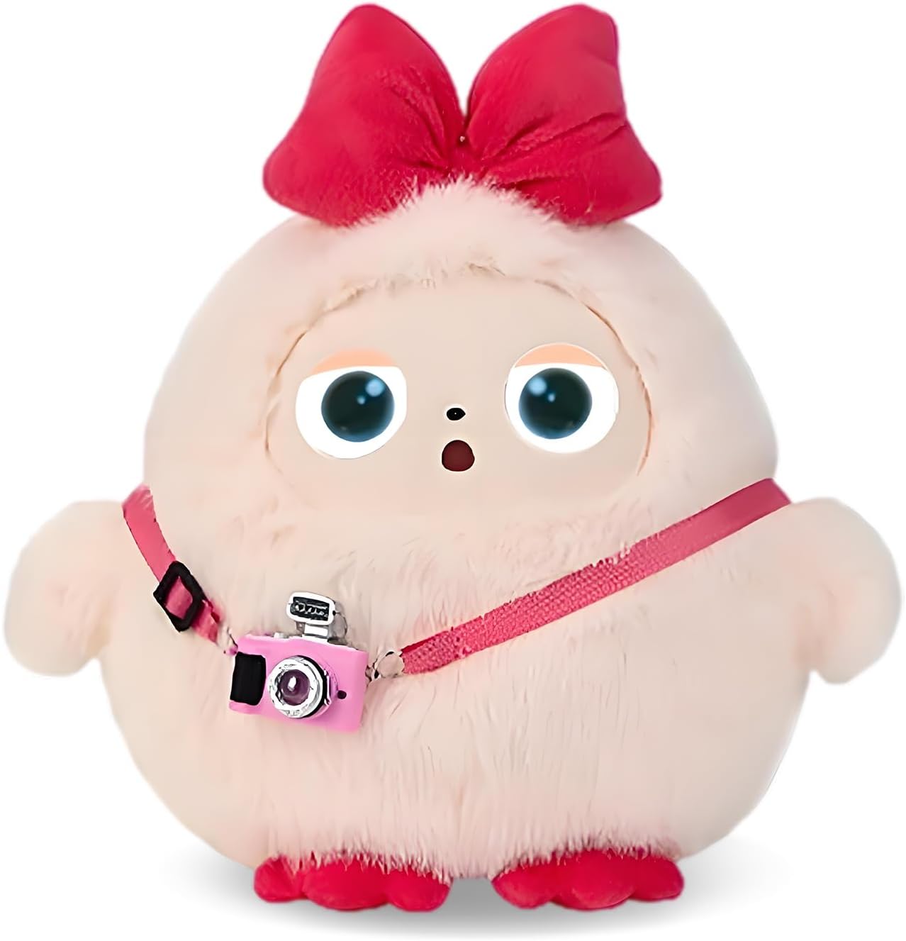 AI  Interactive Plush Toy LEDODO - Pink Bibbon