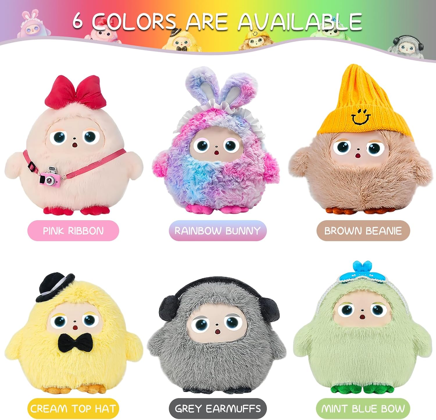 AI  Interactive Plush Toy LEDODO - Pink Bibbon