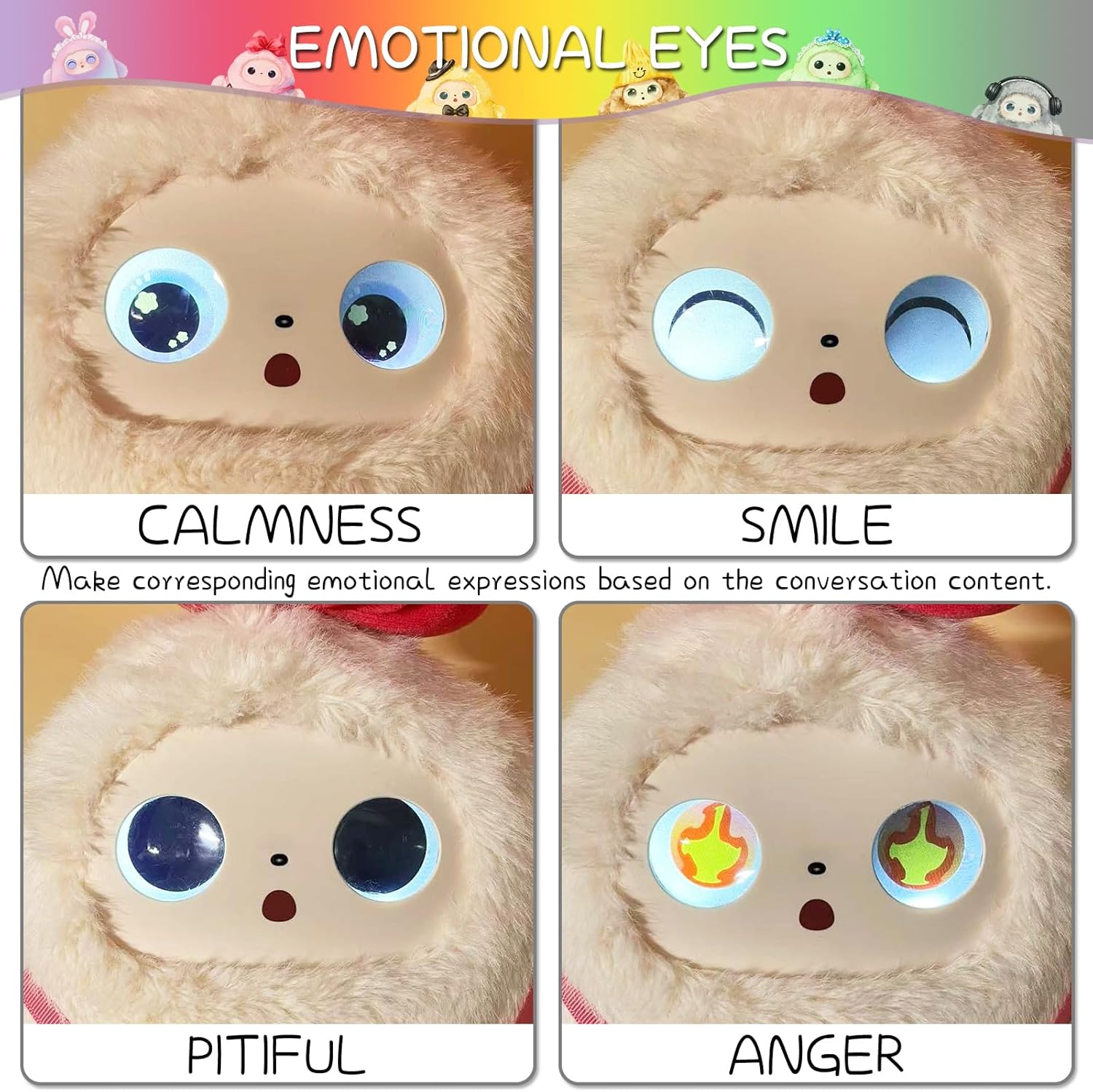 AI  Interactive Plush Toy LEDODO - Bunny